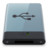 Graphite USB B Icon